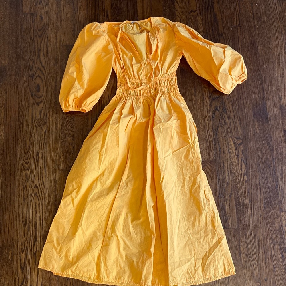 Ciao Lucia Georgina Ruched Midi Dress